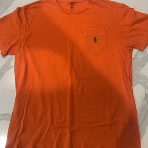Ralph Lauren Polo Pocket T-Shirt Orange size M